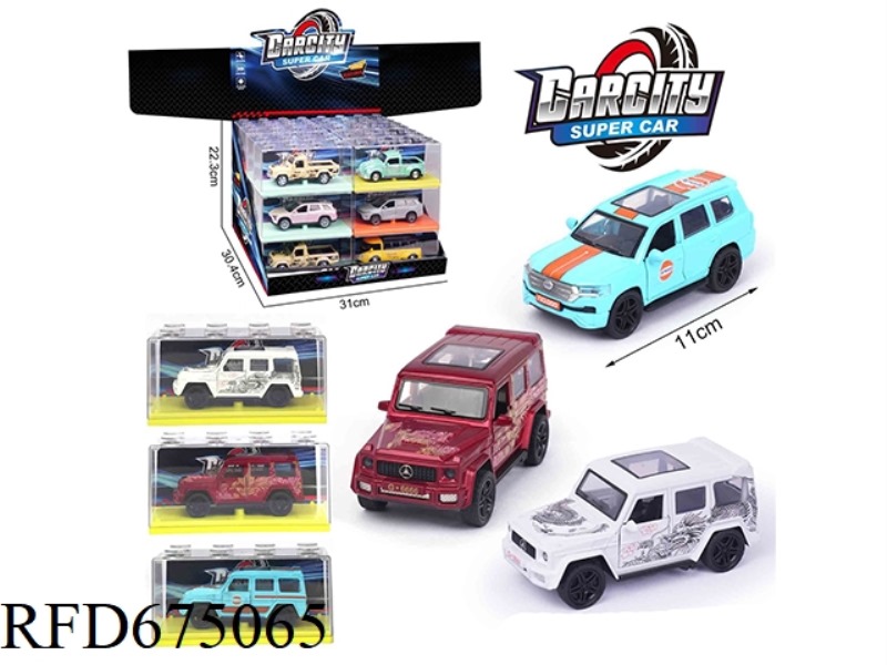 1:36 REAR-FORCE ALLOY CAR MERCEDES-BENZ G24PCS