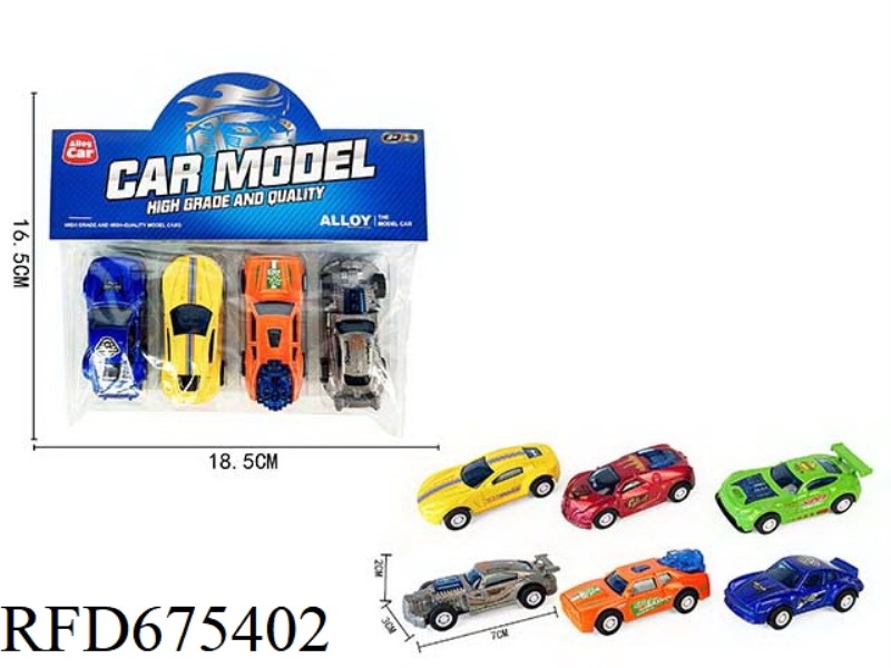 FOUR REILLY ALLOY SPORTS CARS