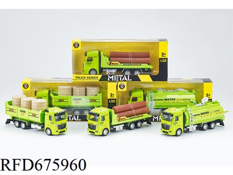 1:32 HUILI ALLOY FARMER'S CART