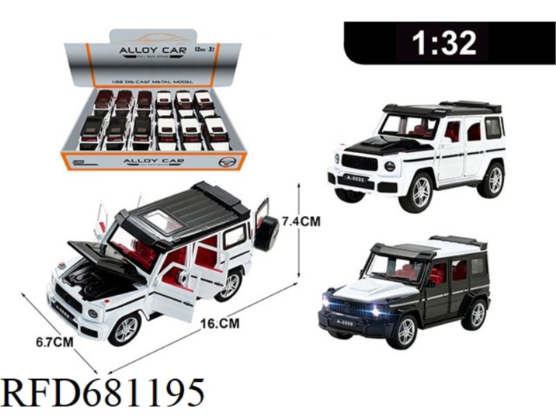 1:32 ALLOY MODEL 12PCS