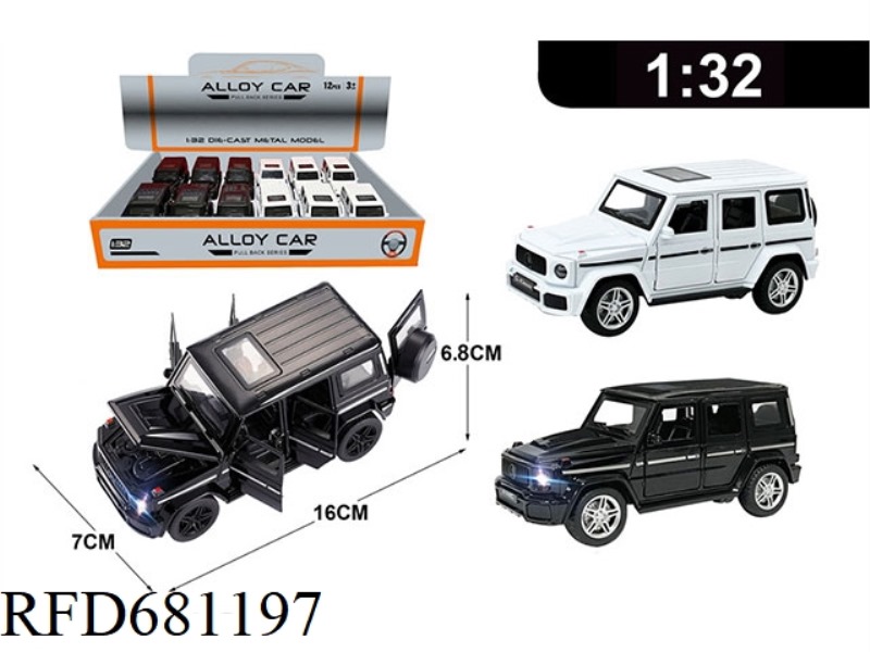 1:32 ALLOY MODEL 12PCS