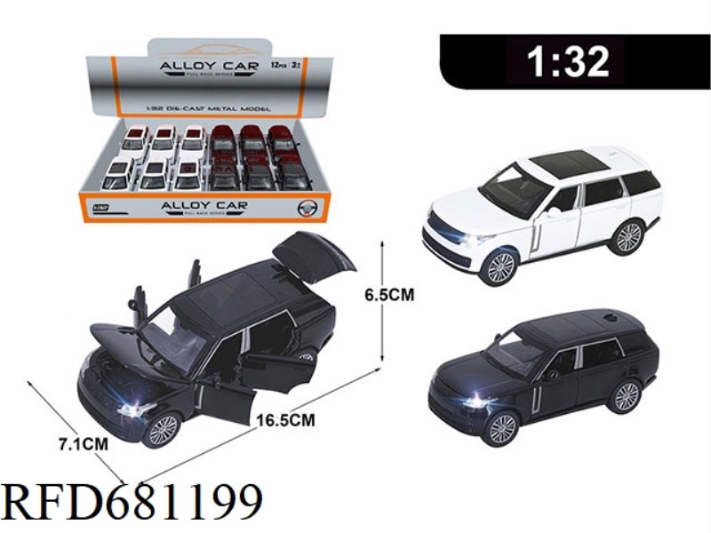 1:32 ALLOY MODEL 12PCS