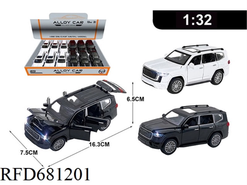 1:32 ALLOY MODEL 12PCS