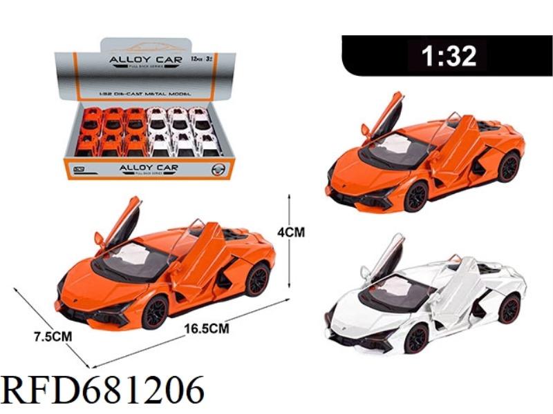 1:32 ALLOY MODEL 12PCS