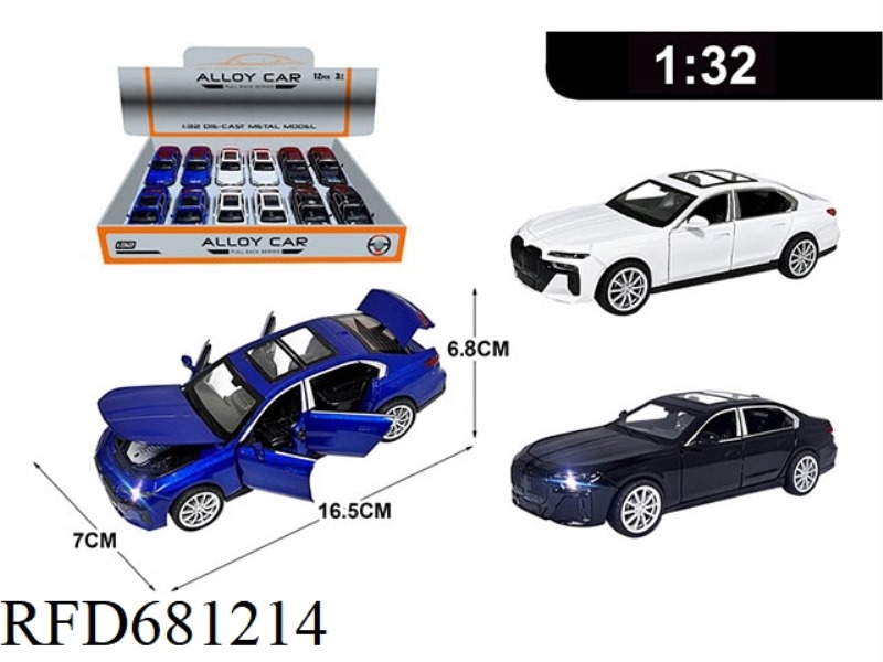 1:32 ALLOY MODEL 12PCS