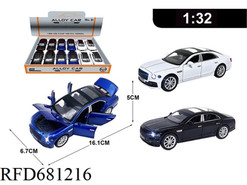 1:32 ALLOY MODEL 12PCS