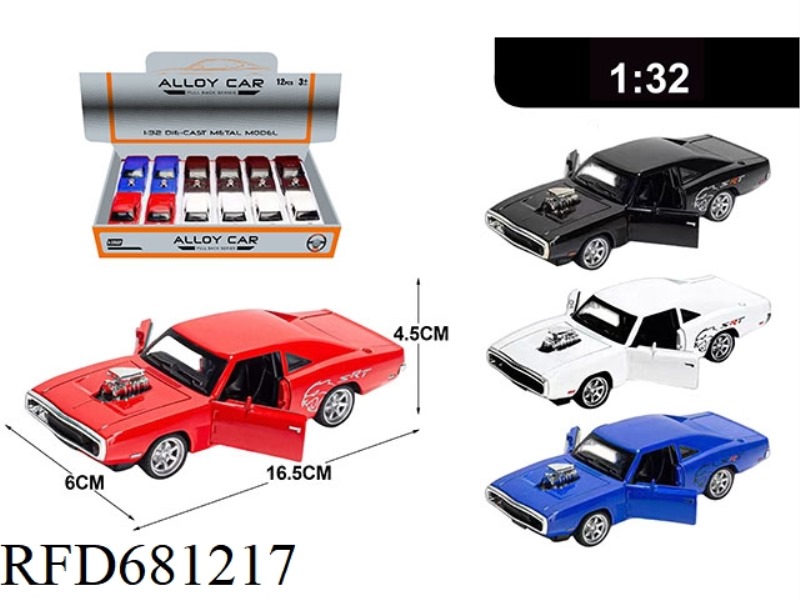 1:32 ALLOY MODEL 12PCS