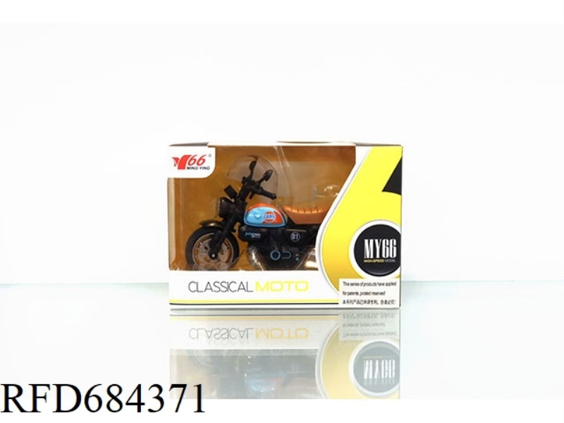 1: 14 GULF ALLOY POWER HONDA LITTLE MONKEY MOTORCYCLE WITH LIGHT AND MUSIC