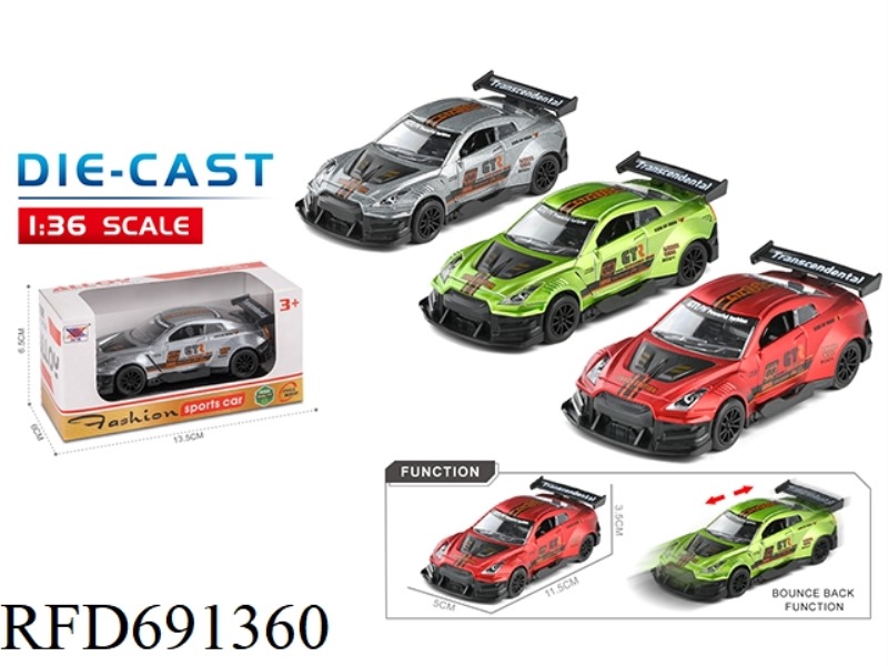 1:40 ALLOY CAR RACING REBOUND