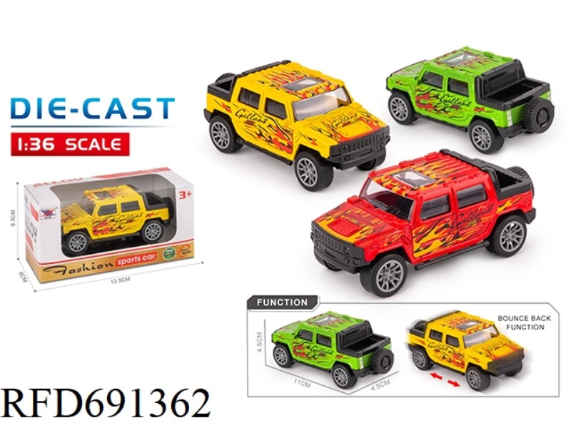 1:40 ALLOY HUMMER RESILIENCE