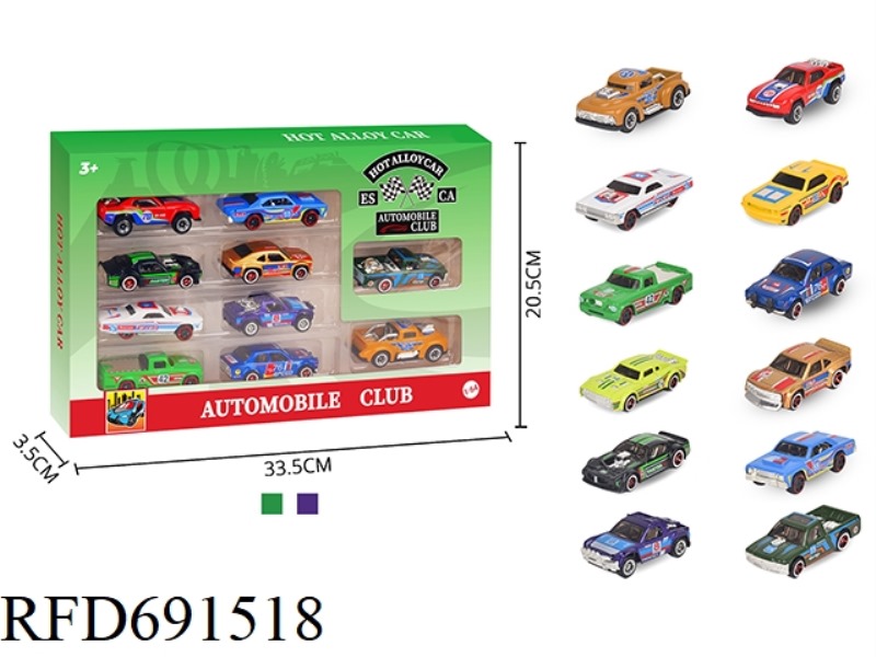 1: 64 ALLOY CAR 10PCS