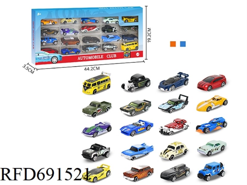 1: 64 ALLOY CAR 20PCS