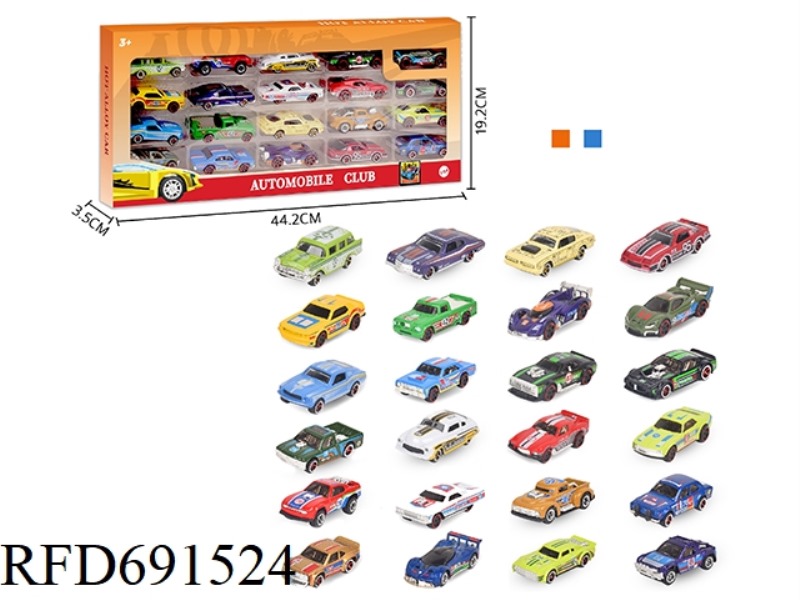 1: 64 ALLOY CAR 20PCS