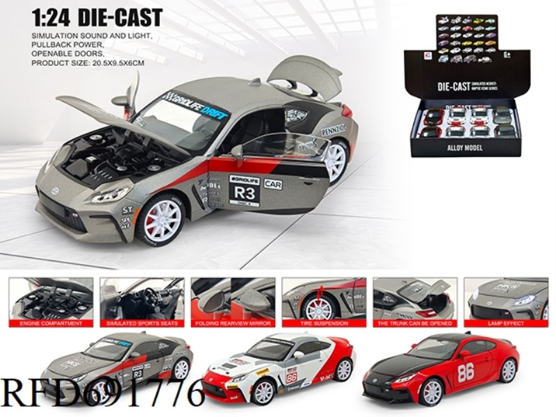 1: 24 TOYOTA GR86