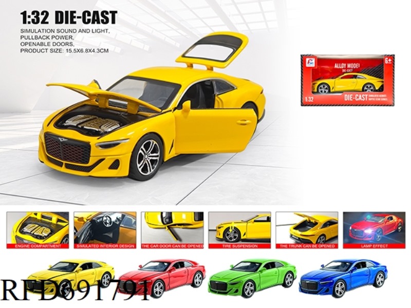 1: 32 BENTLEY MULINA ALLOY CAR