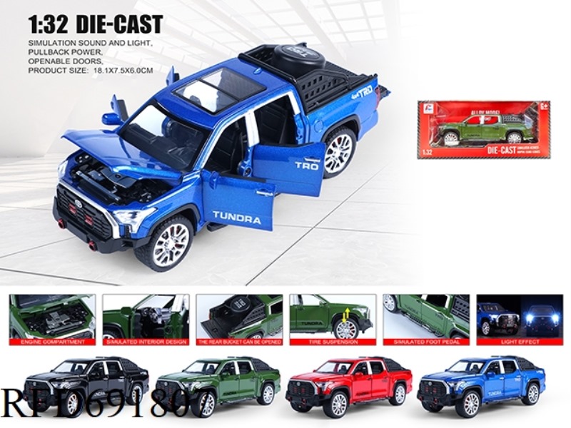 1: 32 TOYOTA TUNDRA ALLOY CAR