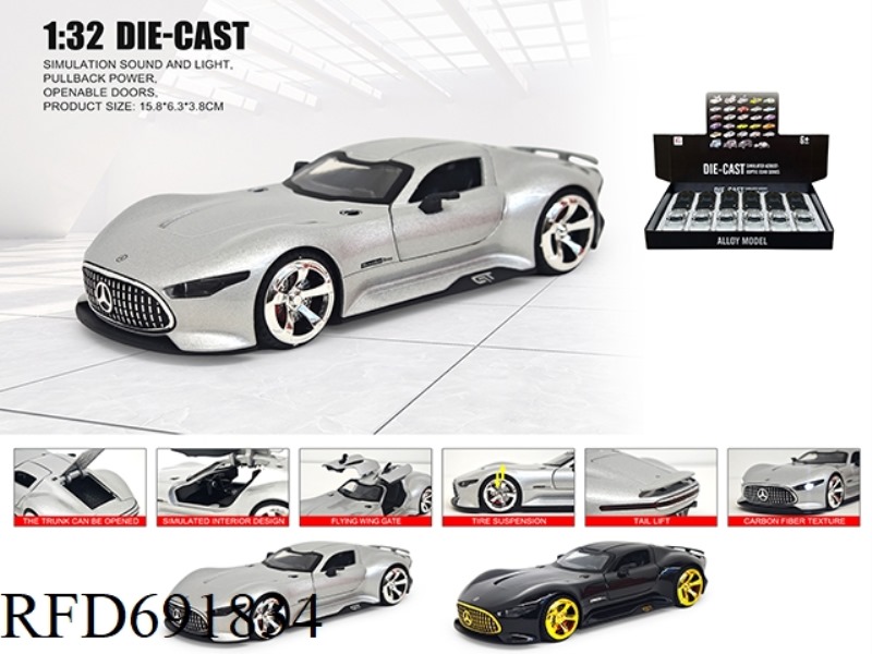 1: 32 MERCEDES BENZ GT