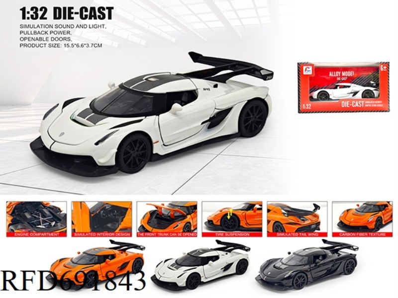 1: 32 KOENIGSEGG