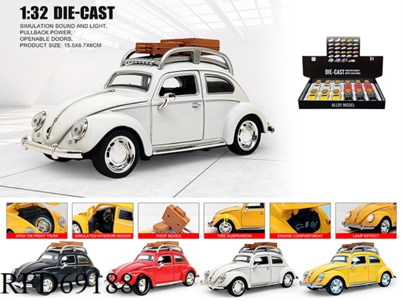1: 32 VOLKSWAGEN BEETLE