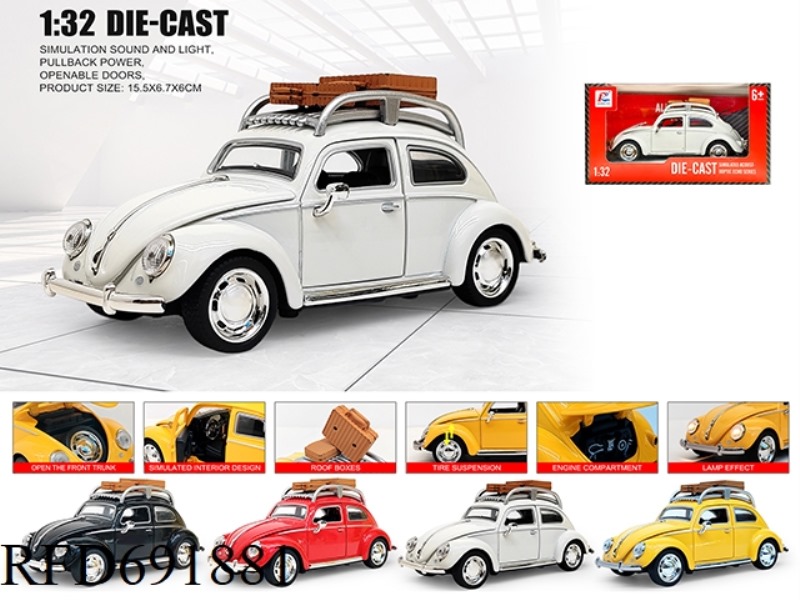 1: 32 VOLKSWAGEN BEETLE