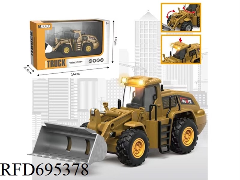 ALLOY INERTIAL BUCKET FORKLIFT (LIGHTING/MUSIC)