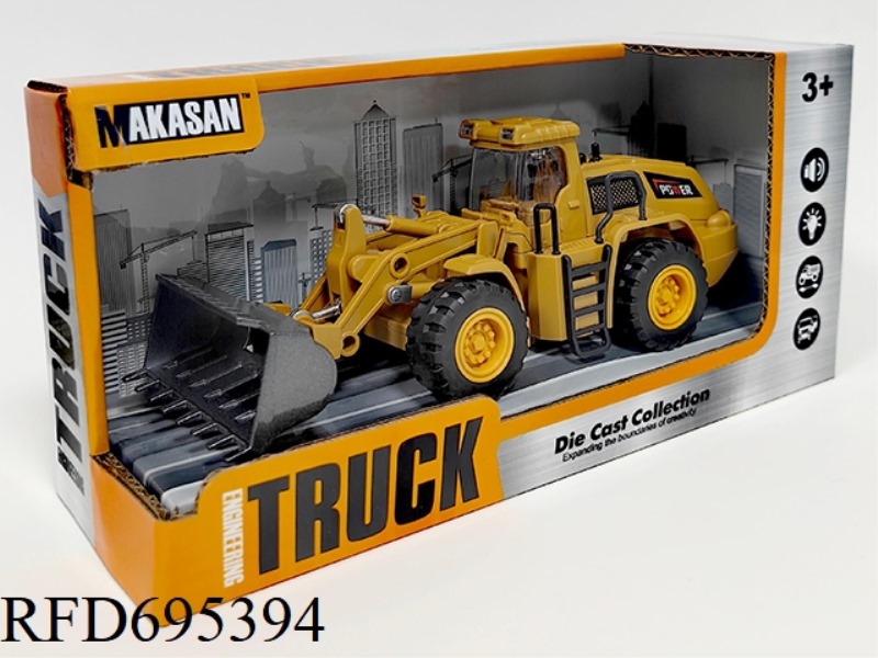 ALLOY INERTIAL BUCKET FORKLIFT (LIGHTING/MUSIC)