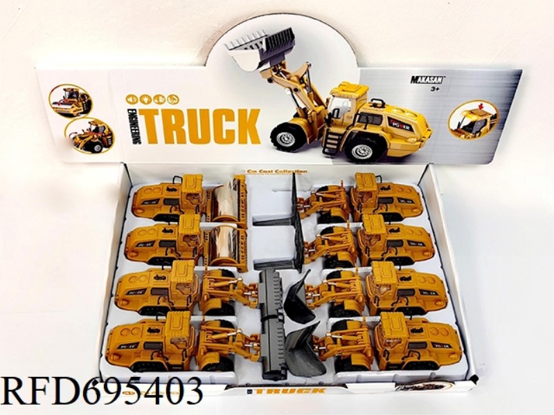 ALLOY INERTIAL FORKLIFT (4 MODELS *2/ LIGHTING/MUSIC)
