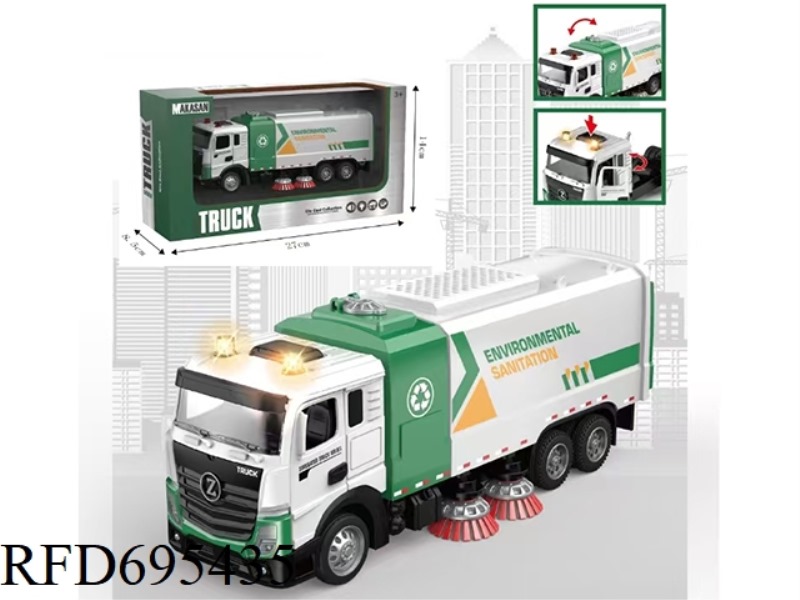 ALLOY REBOUND FLAT-HEAD SWEEPER (LIGHTS/MUSIC)