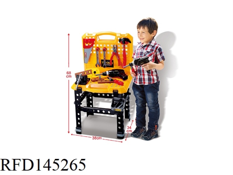 B/O TOOL SET WITH SOUND 73PCS