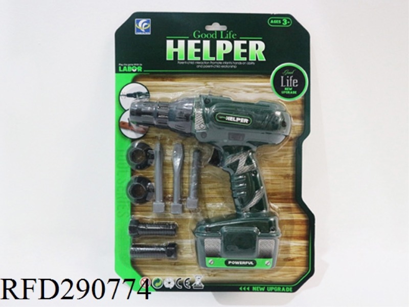 TOOL B/O ELECTRIC DRILL 8PCS