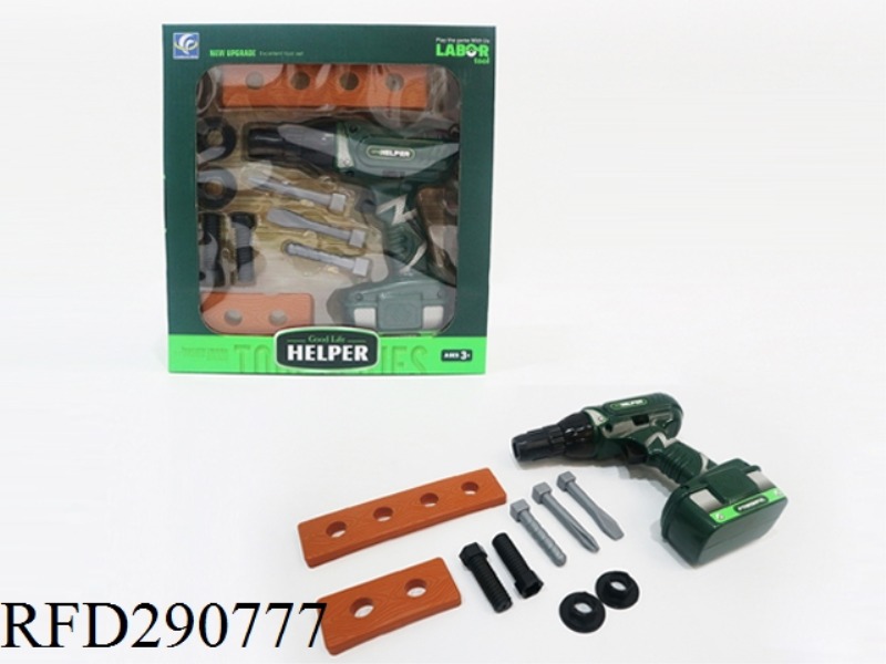 TOOL B/O ELECTRIC DRILL 10PCS