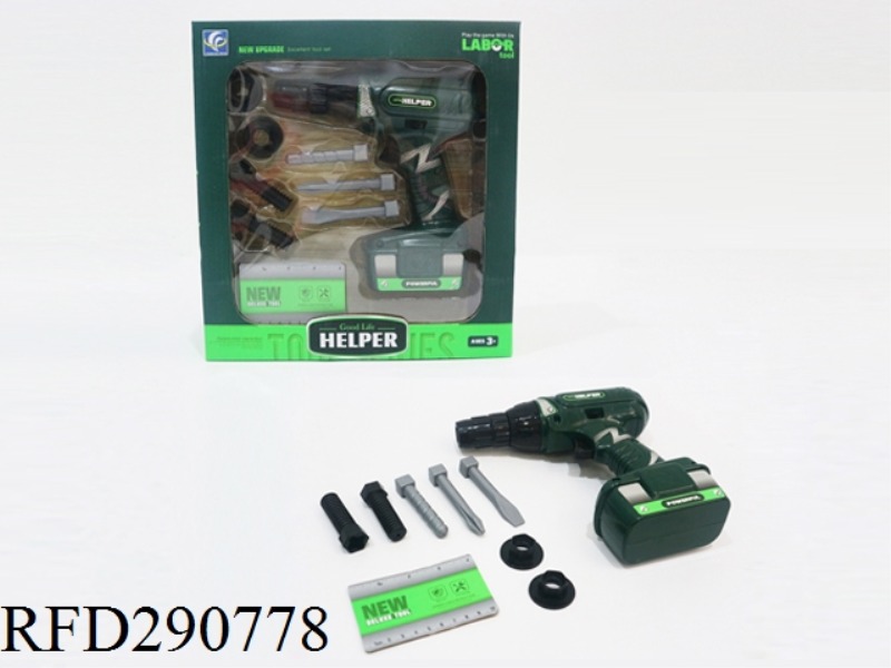 TOOL B/O ELECTRIC DRILL 9PCS
