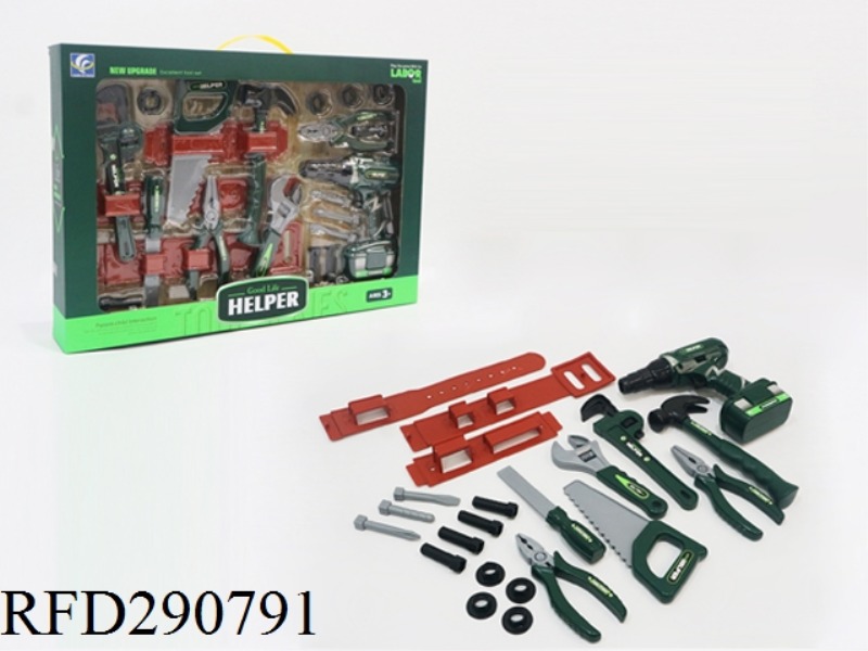 TOOL SET B/O ELECTRIC DRILL 22PCS
