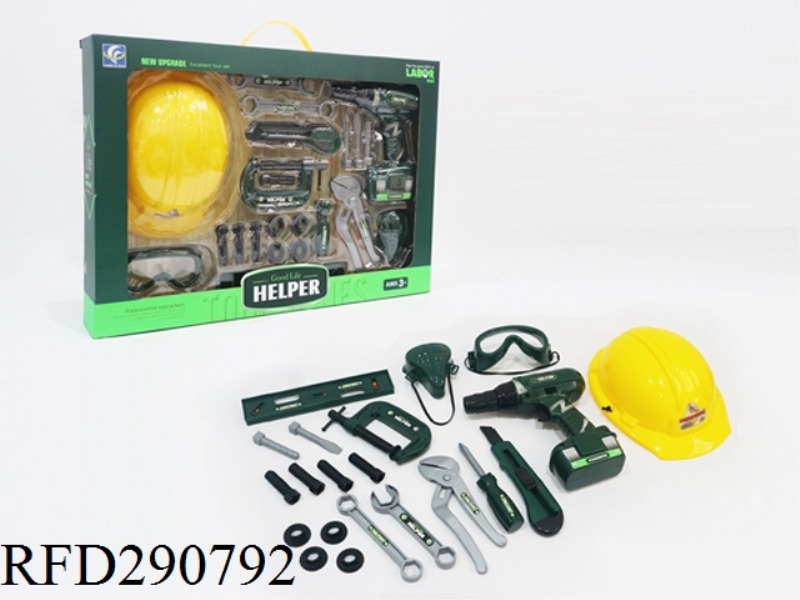 TOOL SET B/O ELECTRIC DRILL 22PCS
