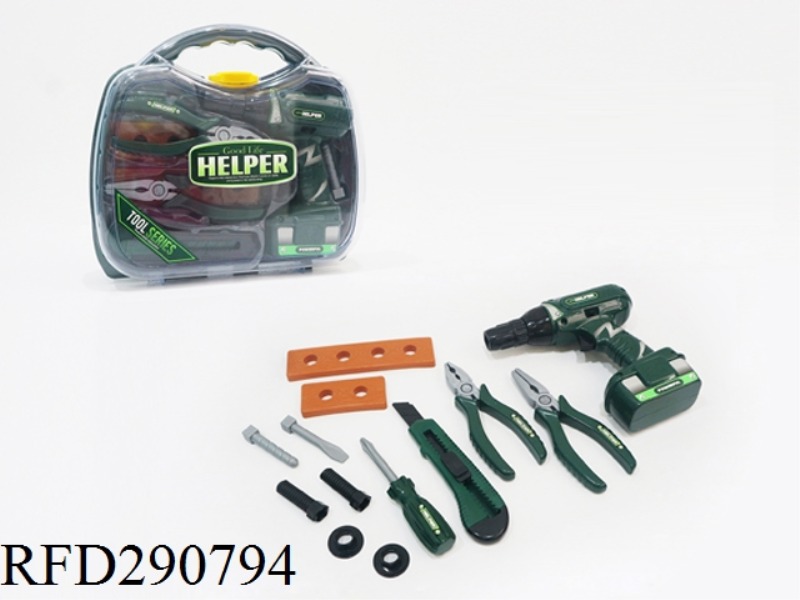 TOOL SET B/O ELECTRIC DRILL 14PCS