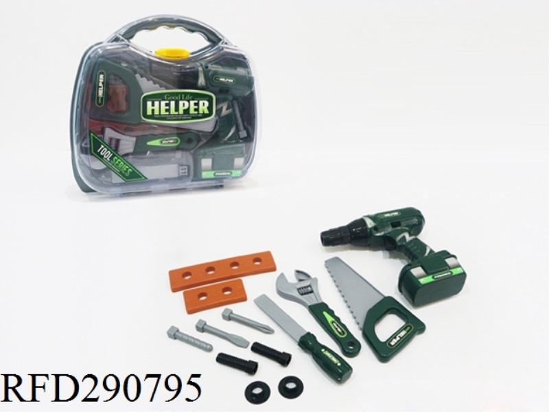 TOOL SET B/O ELECTRIC DRILL 14PCS