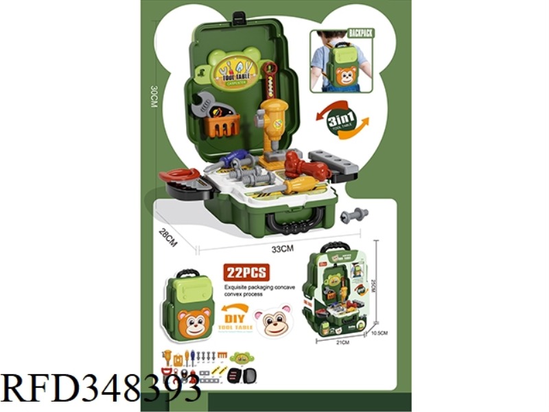 THREE IN ONE CARTOON TOOL BAG