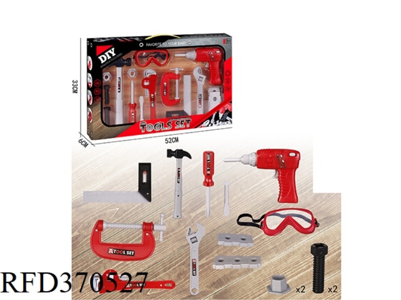 16PCS POWER TOOL SET