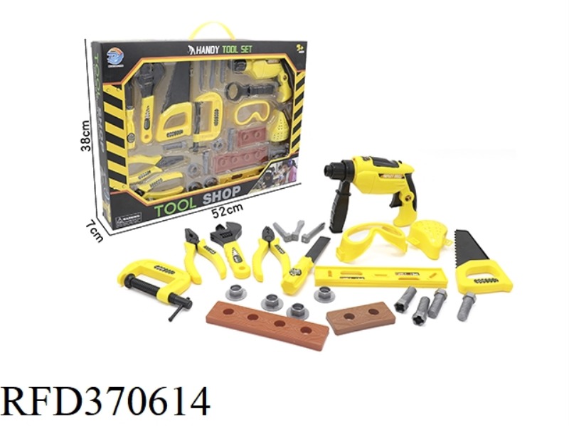 TOOL SET ROTATING LIGHT IMPACT DRILL