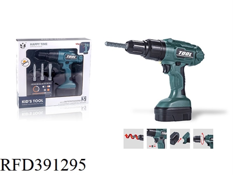 ELECTRIC DRILL SET (ELECTRIC LIGHT DOES  NOT INCLUDE) 5PCS