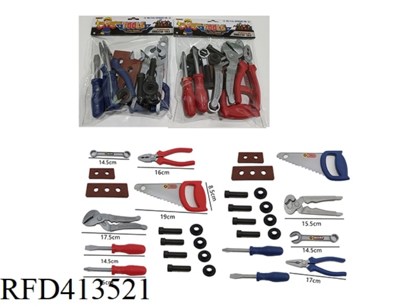 TOOL SET 16PCS (MIXED)