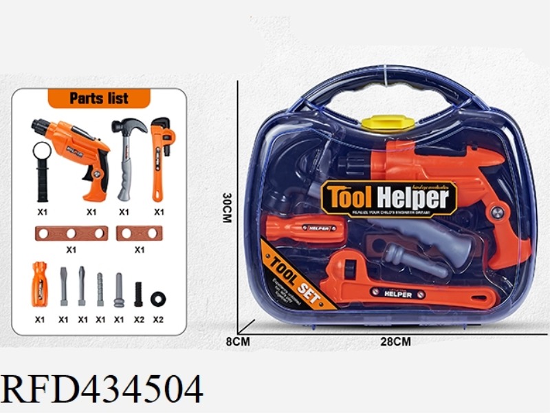 POWER TOOL SET PCS WITH LIGHT