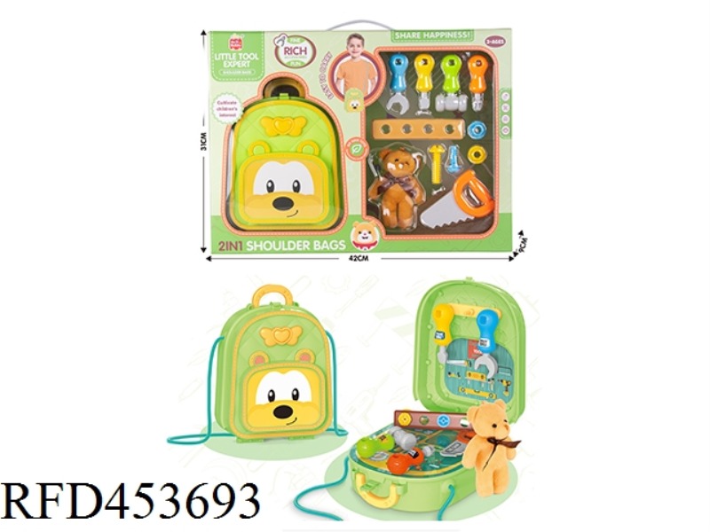 BEAR TOOL MESSENGER BAG (16PCS)