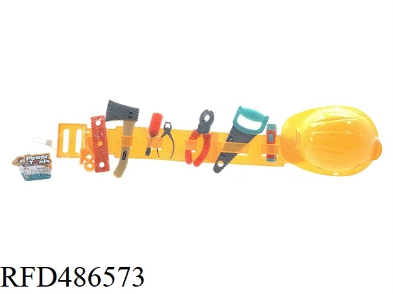 HELMET + BELT TOOL SET