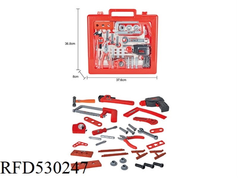 HAND BOX + POWER DRILL TOOL SET