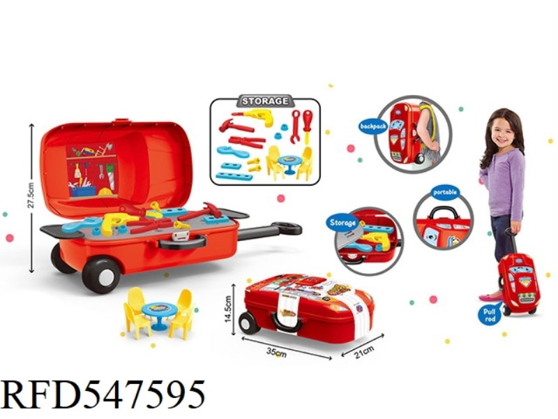 BIG SPORTS CAR TOOL SUITCASE
