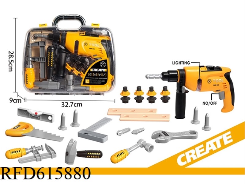 POWER TOOL SET (ELECTRIC NOT INCLUDED 2*AA)