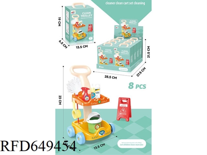 DIY CLEANING CAR SET 8PCS
