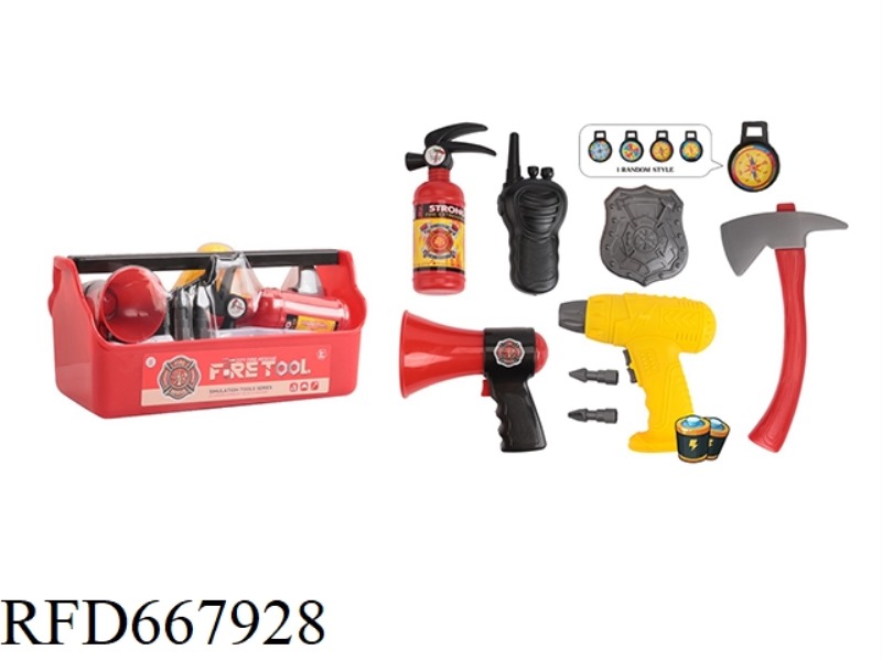 FIRE POWER TOOL SET (EXCLUDING ELECTRICITY) (9PCS)