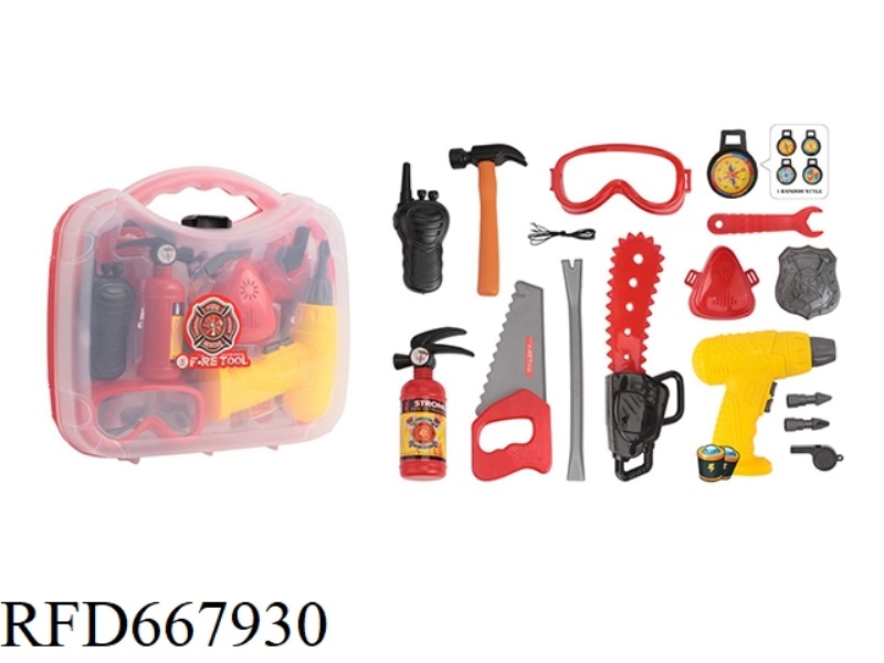 FIRE POWER TOOL SET (EXCLUDING ELECTRICITY) (16PCS)